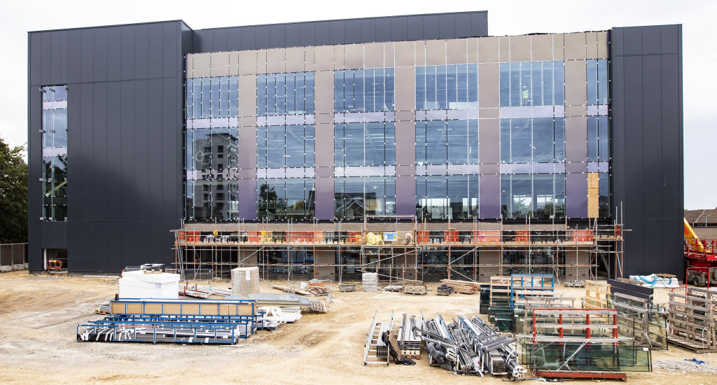 Building Six construction - August 2022